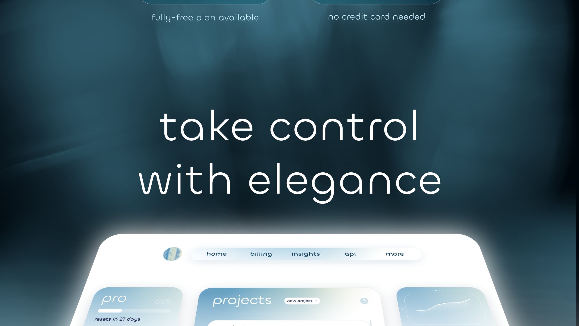 Take control with elegance. A screenshot of the elegant and powerful ParityVend dashboard.