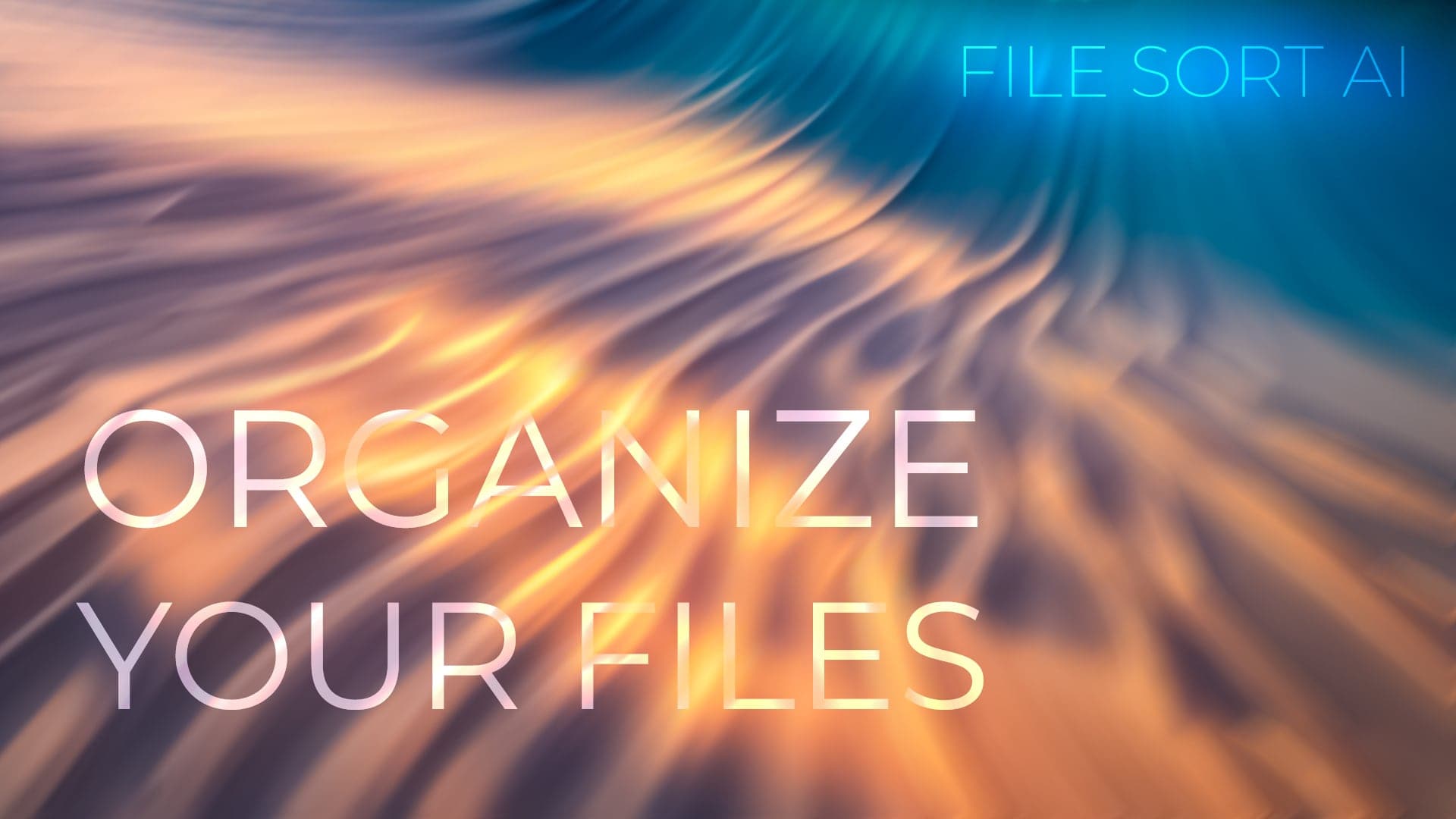 Organize your files: File Sort AI