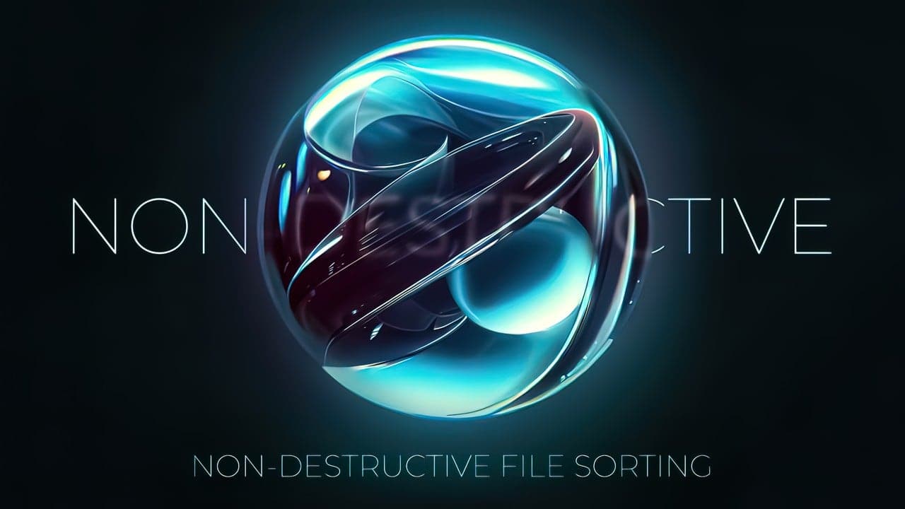 Why Non-Destructive File Sorting is Important