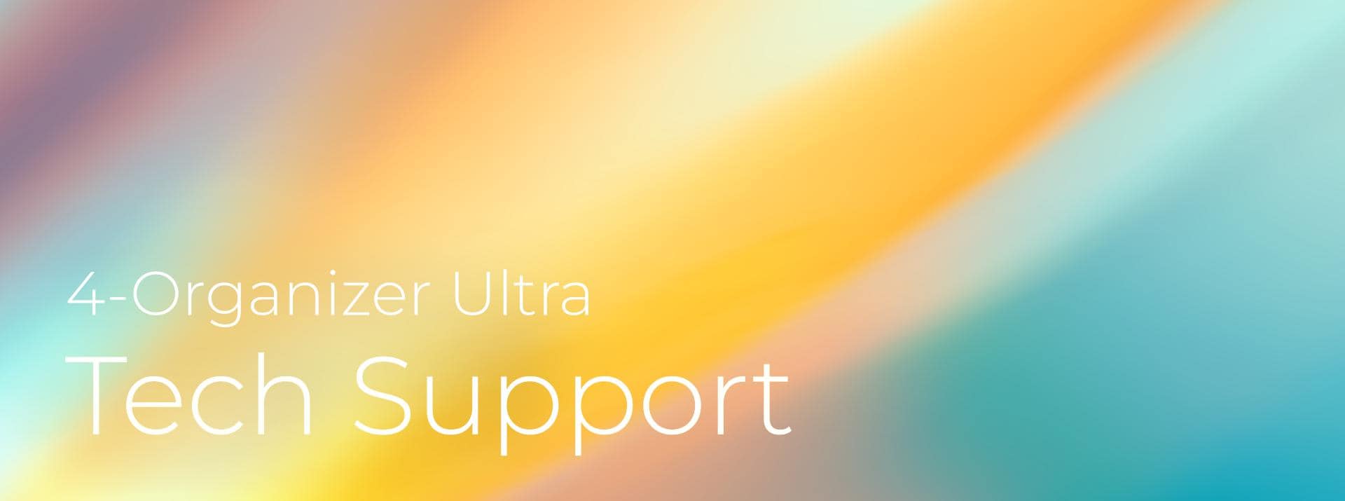Ambeteco: 4-Organizer Ultra Support