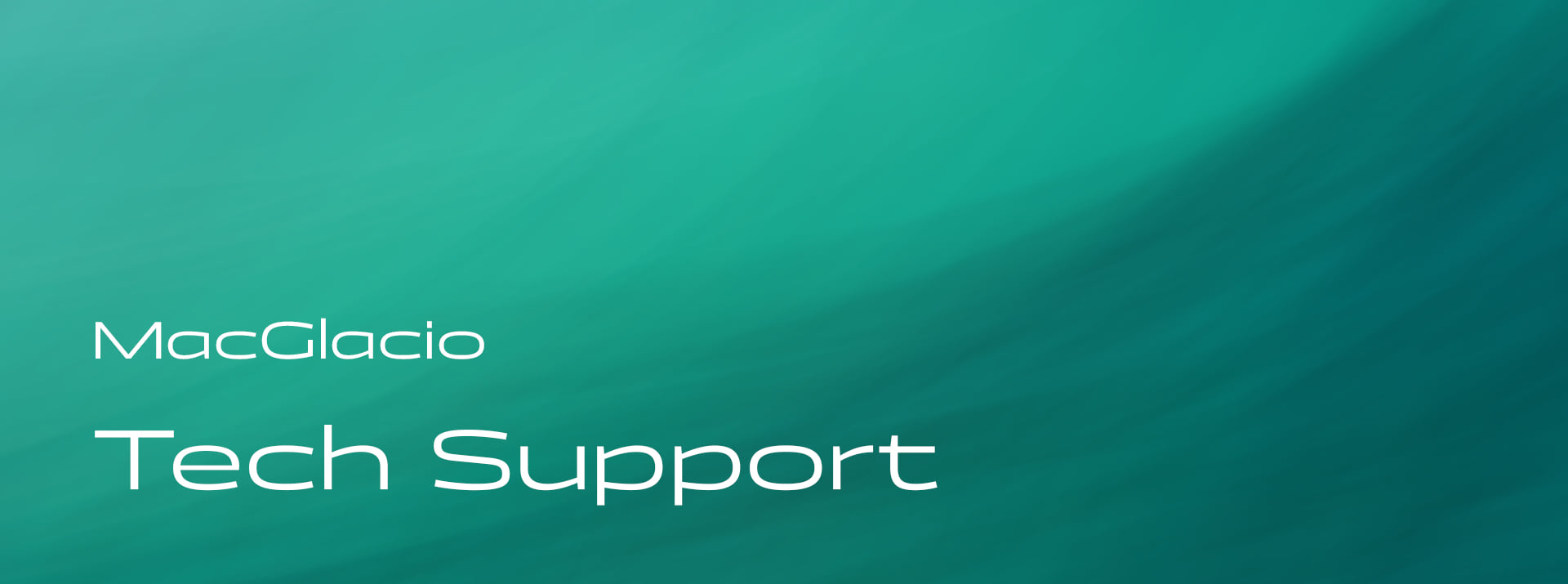 Ambeteco: MacGlacio Support