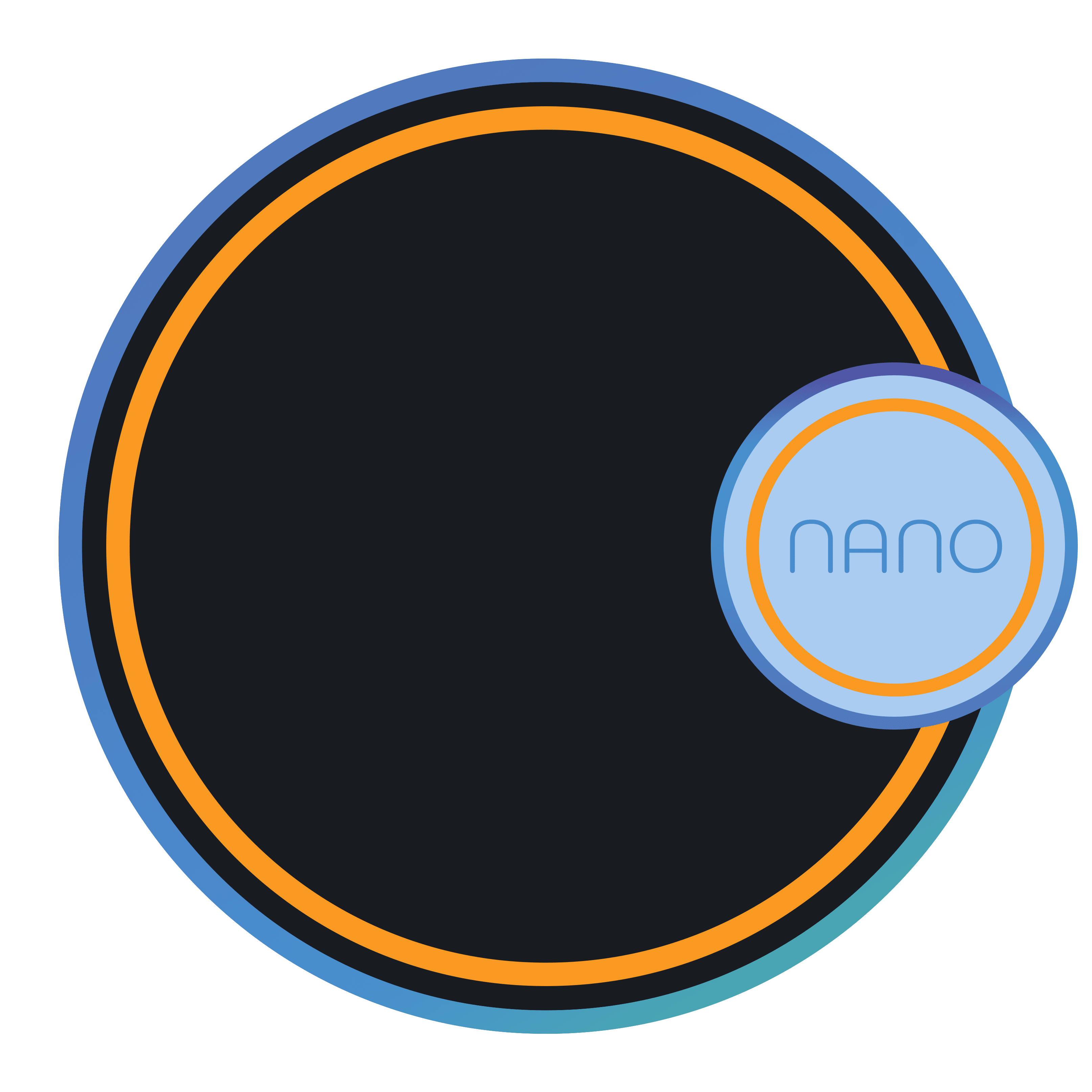 Logo of 4-Organizer Nano - the app that puts  an end to the infinite chaos of files.