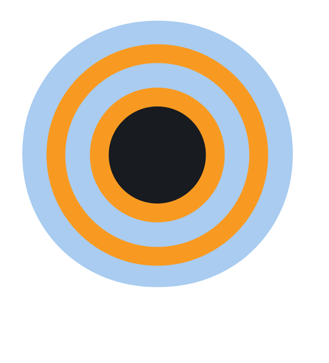 A stylized 'Q' character made out of the 4-Organizer Nano's logo.