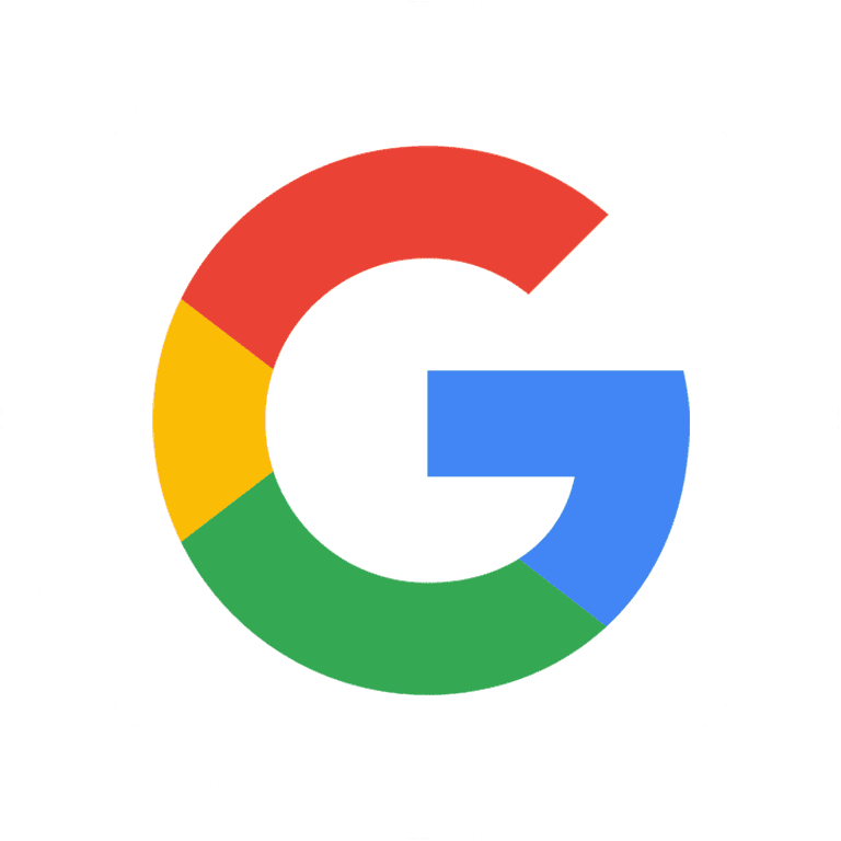 Google social authentication button