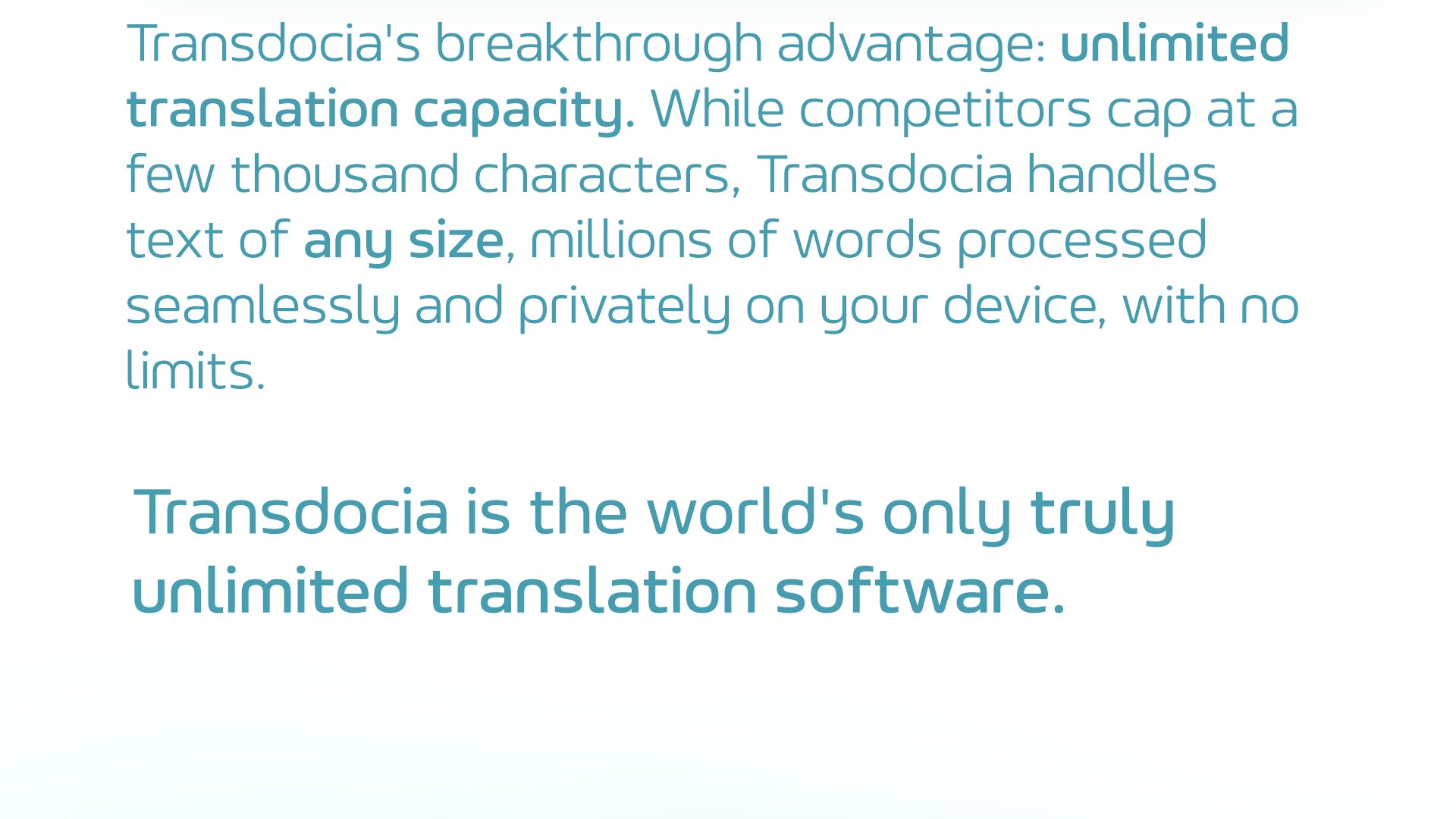 Example one: Source text in Chinese translated by Transdocia into English.