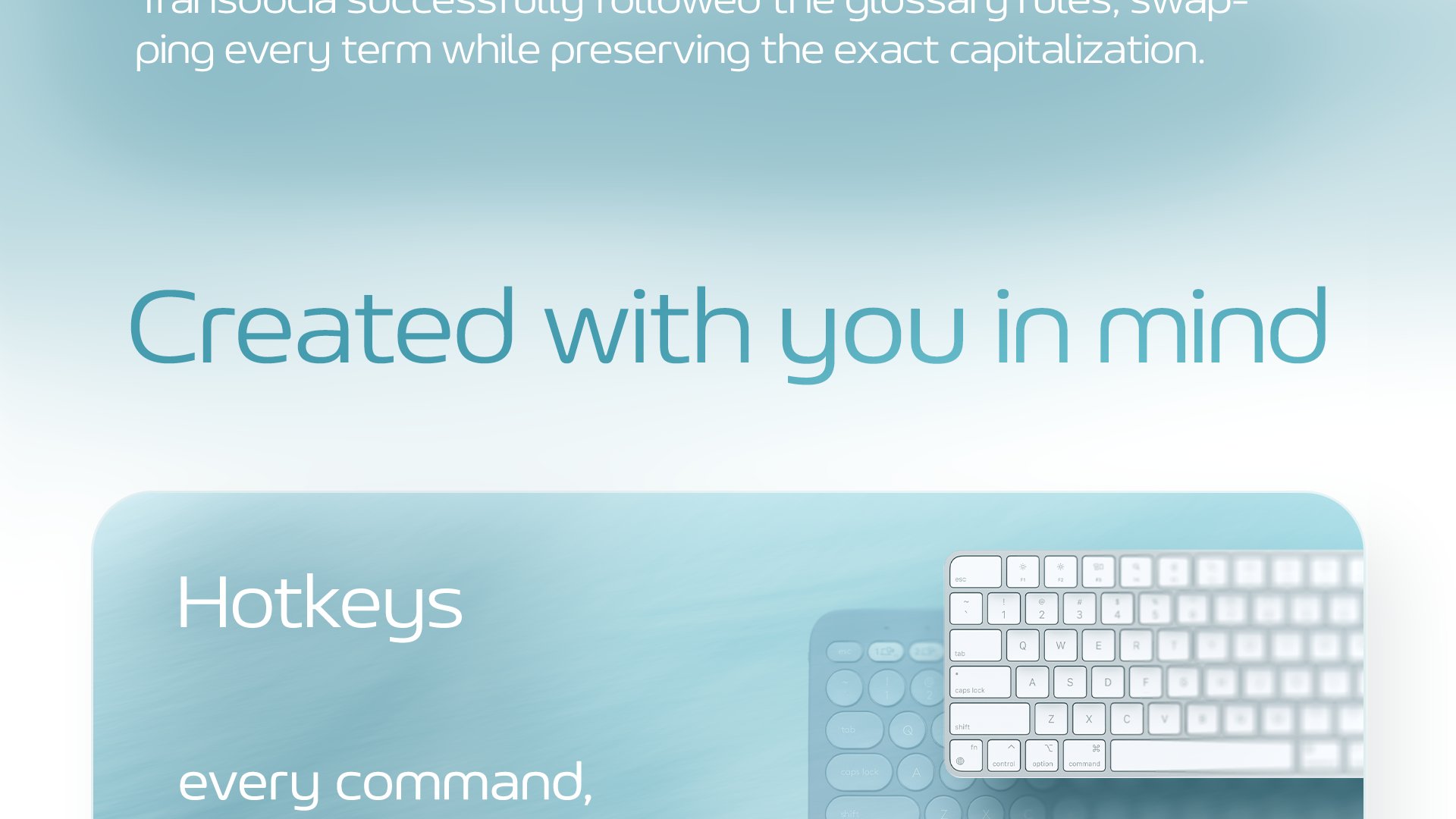 We run Transdocia on real hardware, from 10-year-old laptops to modern machines. Performance results for a 500-character test: 2023 laptop with Intel Core i7 and RTX 4070 completes in 3 seconds. 2020 MacBook Air with Apple M1 chip completes in 8 seconds.